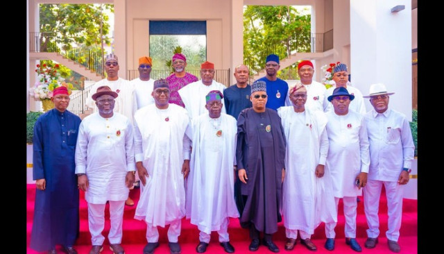 President Bola Tinubu, Vice President Kashim Shettima and Nigeria Governors Forum (NGF)